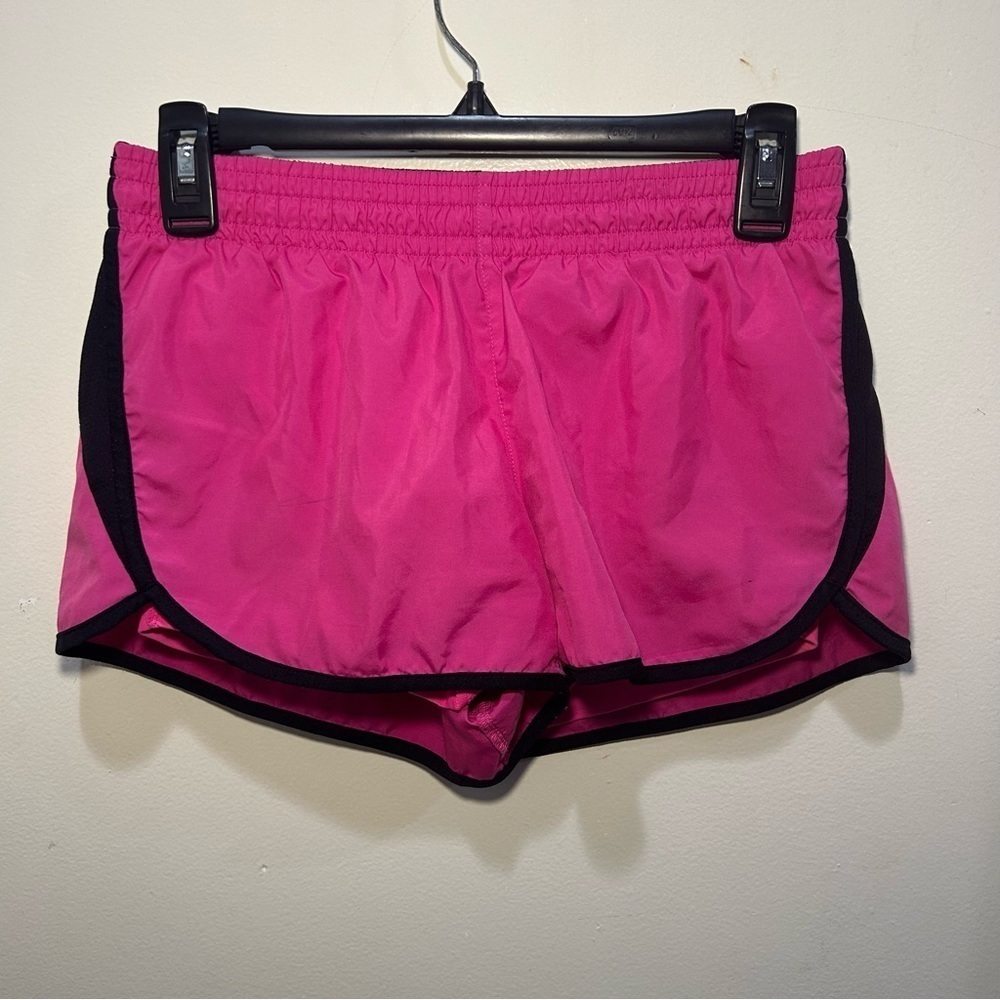 Nike Dri-Fit Hot Pink & Black Athletic Shorts Size Small